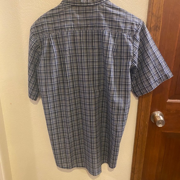 Wrangler men's plaid short-sleeve button-down size S - Picture 4 of 4